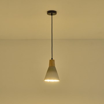 Κρεμαστό φωτιστικό οροφής 1xE27/15W/230V κρεμ
