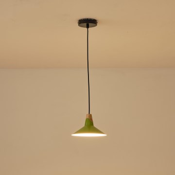 Κρεμαστό φωτιστικό οροφής 1xE27/15W/230V πράσινο