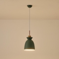 Κρεμαστό φωτιστικό οροφής 1xE27/15W/230V πράσινο διάμετρος 19,5 cm