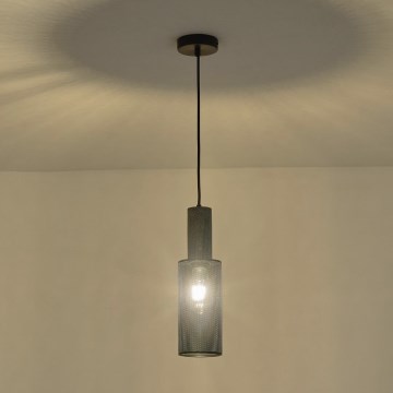 Κρεμαστό φωτιστικό οροφής 1xE27/40W/230V μαύρο