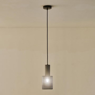 Κρεμαστό φωτιστικό οροφής 1xE27/40W/230V μαύρο