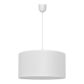 Κρεμαστό φωτιστικό οροφής ALBA 1xE27/15W/230V δ. 40 cm λευκό