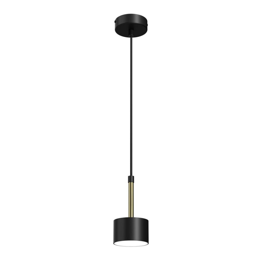 Κρεμαστό φωτιστικό οροφής ARENA 1xGX53/11W/230V μαύρο/χρυσό