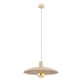 Κρεμαστό φωτιστικό οροφής ASTRA 1xE27/15W/230V διάμετρος 41 cm μπεζ