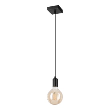 Κρεμαστό φωτιστικό οροφής ASTRID 1xE27/60W/230V ματ μαύρο