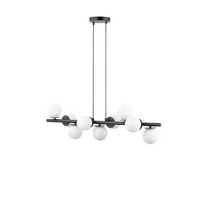 Κρεμαστό φωτιστικό οροφής AVOLA 9xG9/12W/230V μαύρο