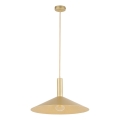Κρεμαστό φωτιστικό οροφής CAPRI 1xE27/15W/230V διάμετρος 50 cm χρυσό
