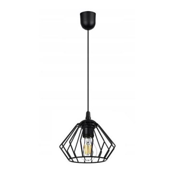 Κρεμαστό φωτιστικό οροφής CEED 1xE27/60W/230V μαύρο