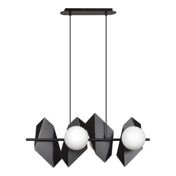Κρεμαστό φωτιστικό οροφής DRIFTON 4xE14/10W/230V μαύρο