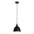 Κρεμαστό φωτιστικό οροφής NOAK 1xE27/15W/230V μαύρο