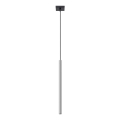 Κρεμαστό φωτιστικό οροφής PASTELO 1xG9/8W/230V γυαλιστερό χρώμιο