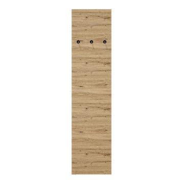 Κρεμάστρα τοίχου CORICA 145x35 εκ. δρυς artisan
