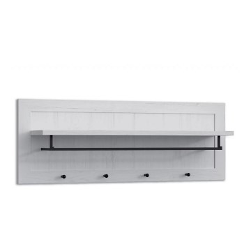 Κρεμάστρα τοίχου LEMAS 40x109 cm λευκό