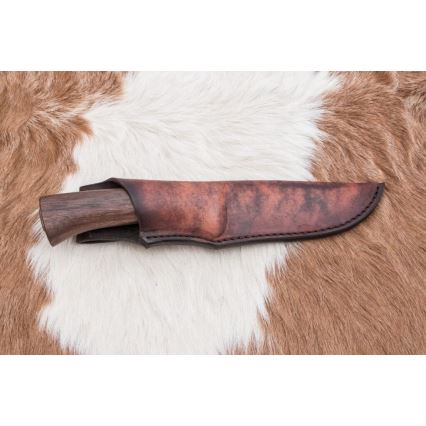 Κυνηγετικό μαχαίρι Δαμασκού 11,8 cm καρυδιά/κέρατο ελαφιού