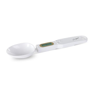 Lamart - Κουτάλι ζύγισης με οθόνη LCD 1xCR2032 λευκό