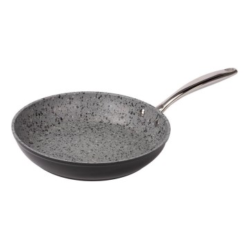 Lamart - Τηγάνι Granite  26 cm μαύρο/γκρι/ανοξείδωτο ατσάλι