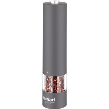 Lamart - Ηλεκτρικός μύλος μπαχαρικών 4xAA γκρι