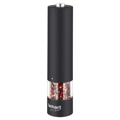 Lamart - Ηλεκτρικός μύλος μπαχαρικών 4xAA μαύρο