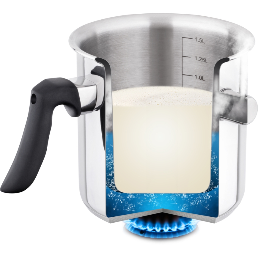 Lamart - Θερμός γάλακτος 1,5 λτ. από ανοξείδωτο ατσάλι