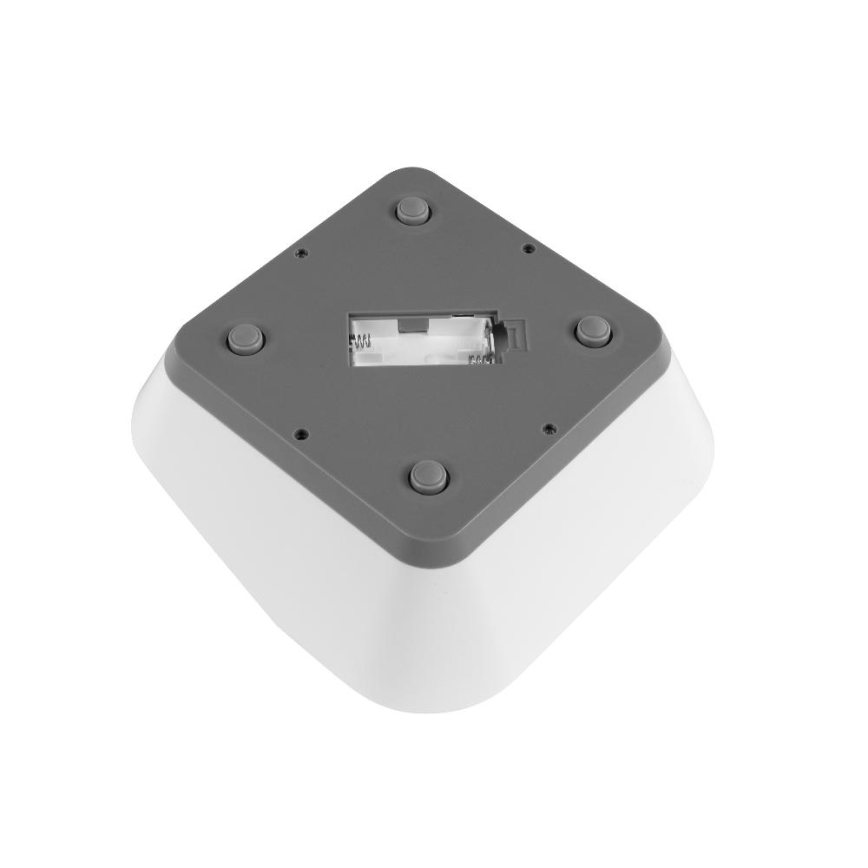 Lamart - Ψηφιακή ζυγαριά κουζίνας 2xAAA λευκή/γκρι