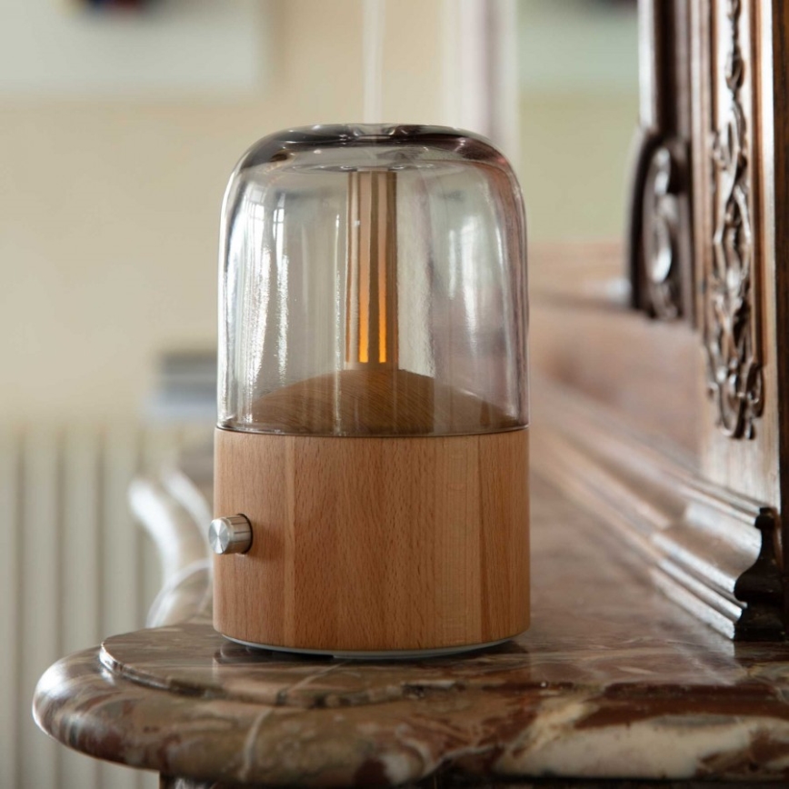 Lanaform - LED υπερηχητικός διαχύτης αρωμάτων 5V 120 ml USB