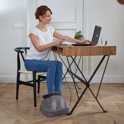 Lanaform - Ηλεκτρική συσκευή μασάζ ποδιών 2 σε 1 SHIATSU 30W/230V