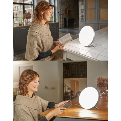 Lanaform - Πολυλειτουργική LED Επιτραπέζια Λάμπα WL-100C LED/5W/5V