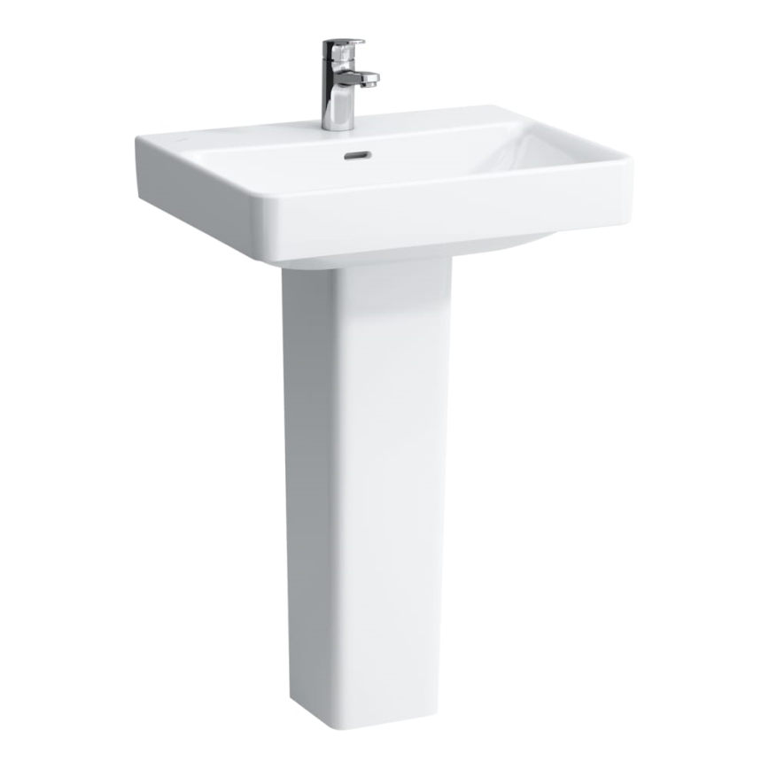 LAUFEN H8109630001091 - Νιπτήρας μπάνιου/κρεμαστός ή για έπιπλο PRO 60x46,5 cm κεραμικός/λευκό