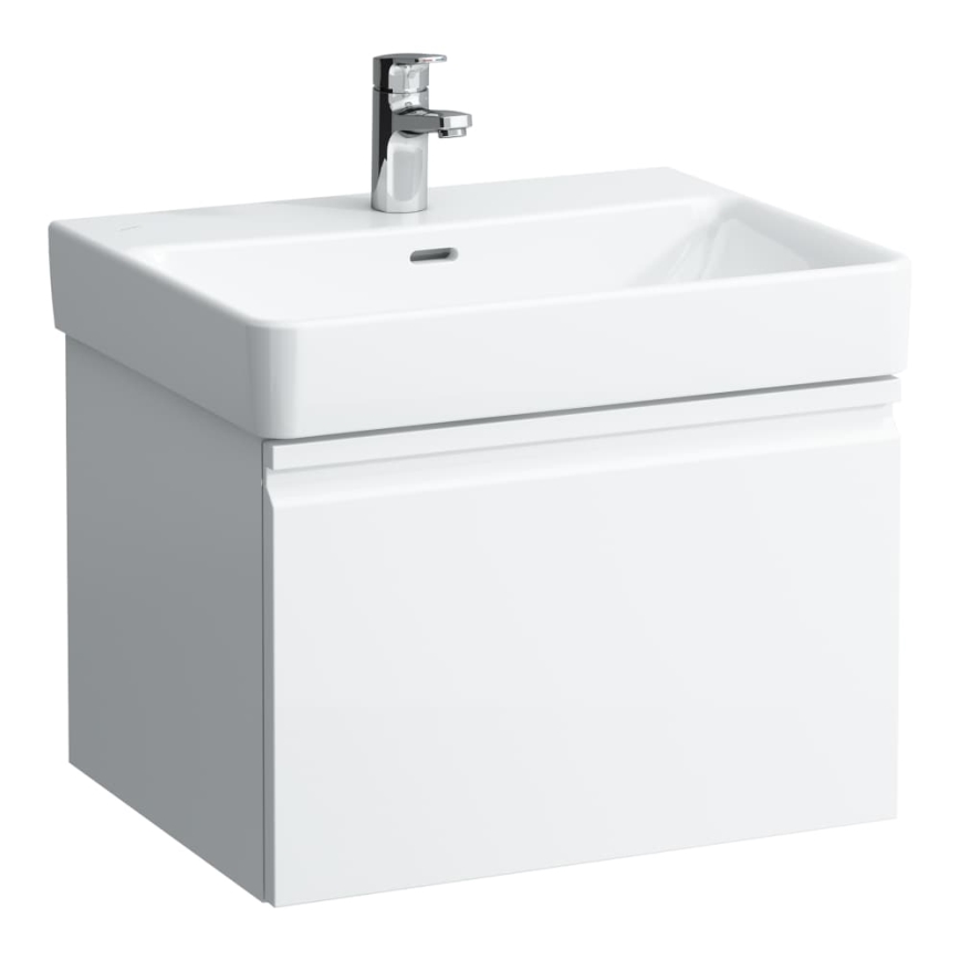 LAUFEN H8109630001091 - Νιπτήρας μπάνιου/κρεμαστός ή για έπιπλο PRO 60x46,5 cm κεραμικός/λευκό