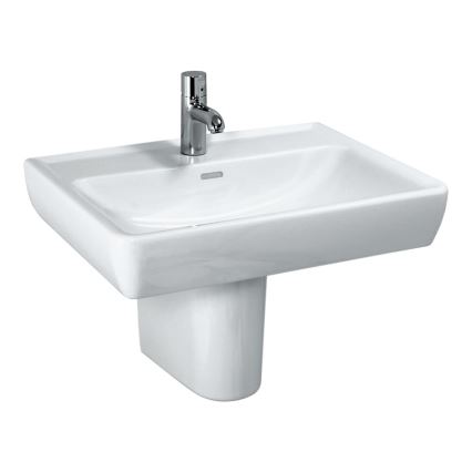 LAUFEN H8189510001041 - Νιπτήρας μπάνιου/κρεμαστός ή για έπιπλο PRO 55x48 cm κεραμικός/λευκό