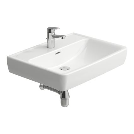 LAUFEN H8189530001041 - Νιπτήρας για πάγκο/κρεμαστό PRO 65x48 εκ. κεραμικό/λευκό