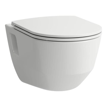 LAUFEN H8669540000001 - Κρεμαστό WC PRO κεραμικό/λευκό + κάθισμα WC SoftClose PRO ντουροπλαστικό/λευκό
