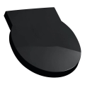 LAUFEN H8942820200001 - Καπάκι ουρητηρίου VAL με SoftClose, από Duroplast, γυαλιστερό μαύρο