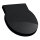 LAUFEN H8942820200001 - Καπάκι ουρητηρίου VAL με SoftClose, από Duroplast, γυαλιστερό μαύρο