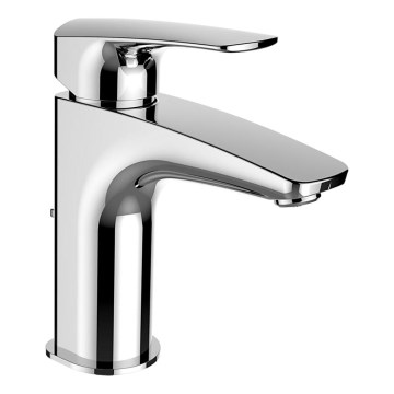 LAUFEN HF500701100000 - Μπαταρία νιπτήρος + βαλβίδα με υπερχείλιση LAURIN 16,2 cm γυαλιστερό χρώμιο