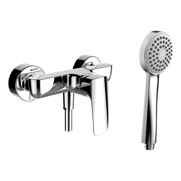 LAUFEN HF500750100600 - Σετ μπάνιου με μπαταρία LAURIN γυαλιστερό χρώμιο