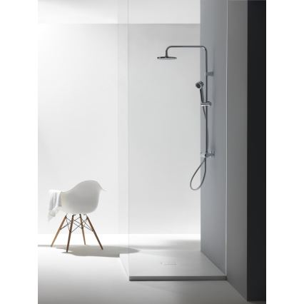 LAUFEN HF500957100600 - Σετ μπάνιου με θερμοστατική μπαταρία CITYPRO γυαλιστερό χρώμιο