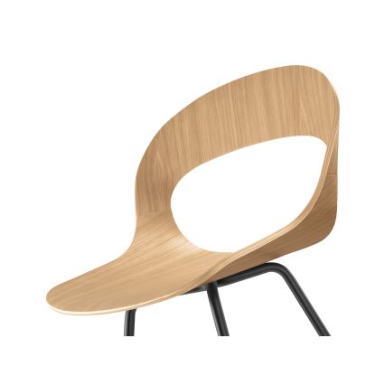 LD Seating - Σκαμπό μπαρ LOTUS καφέ/μαύρο