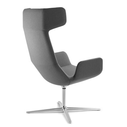 LD Seating - περιστρεφόμενη πολυθρόνα FLEXI γκρι