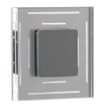 LDST SP-01-SC-BZ8- Φως σκάλας LED SPACE 8xLED/1,2W/230V ματ μαύρο 6500K