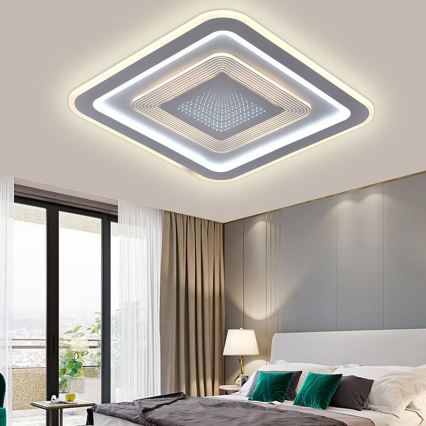 LED Ρυθμιζόμενο φωτιστικό οροφής LED/105W/230V 3000-6500K + τηλεχειριστήριο