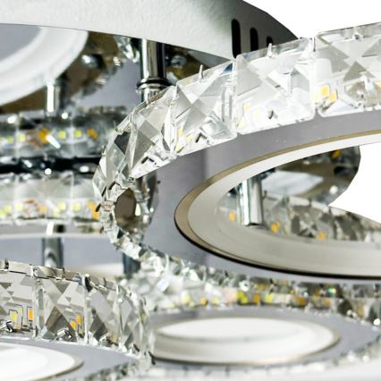 LED Ρυθμιζόμενο φωτιστικό οροφής LED/120W/230V 3000-6500K + τηλεχειριστήριο