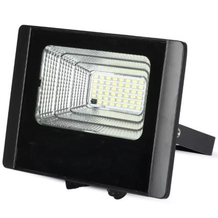 LED Ρυθμιζόμενος Ηλιακός Προβολέας LED/12W/3,2V 6000K IP65 5000 mAh + τηλεχειριστήριο