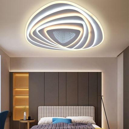 LED Ρυθμιζόμενο φωτιστικό οροφής LED/130W/230V 3000-6500K + τηλεχειριστήριο