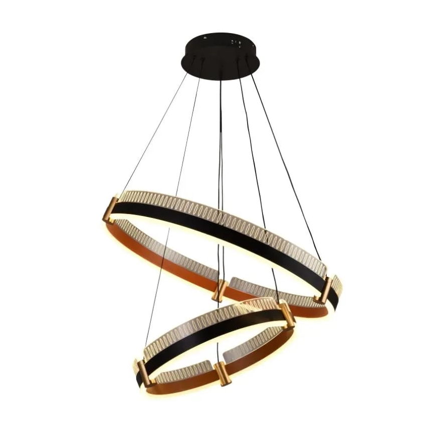 Ρυθμιζόμενο LED φωτιστικό οροφής με καλώδιο LED/140W/230V 3000-6500K διάμ. 60 εκ. + τηλεχειριστήριο