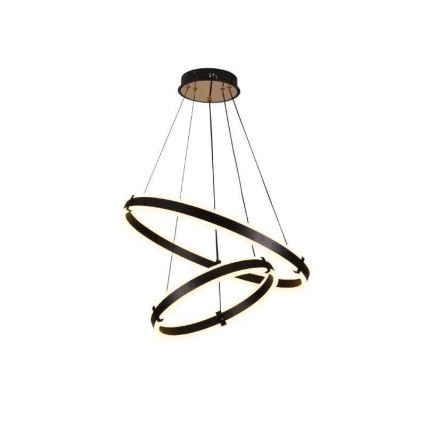 Ρυθμιζόμενο LED φωτιστικό οροφής με καλώδιο LED/140W/230V 3000-6500K διάμ. 60 εκ. + τηλεχειριστήριο