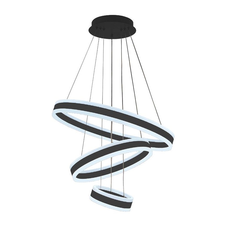 Ρυθμιζόμενο LED φωτιστικό οροφής με καλώδιο LED/165W/230V 3000-6500K διάμετρος 60 εκ. + τηλεχειριστήριο