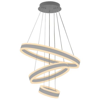 Ρυθμιζόμενο LED φωτιστικό οροφής με καλώδιο LED/165W/230V 3000-6500K διάμετρος 60 εκ. + τηλεχειριστήριο