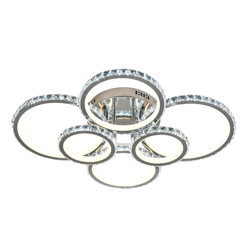 LED Ρυθμιζόμενο φωτιστικό οροφής LED/205W/230V 3000-6500K + τηλεχειριστήριο