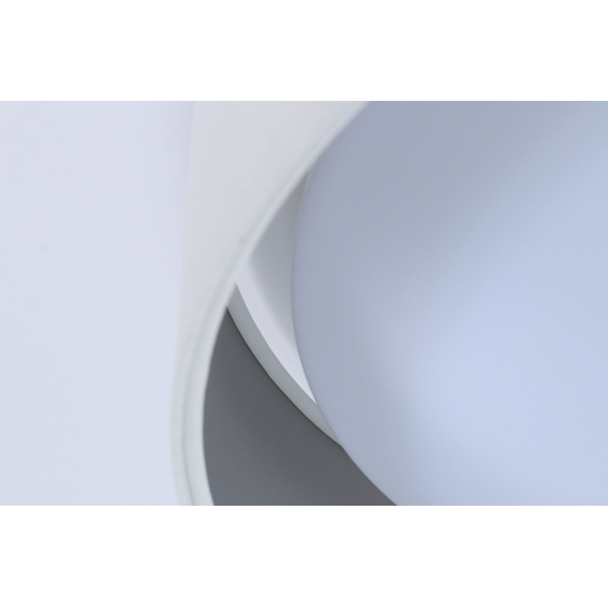 LED Ρυθμιζόμενο Φωτιστικό Οροφής SMART GALAXY LED/36W/230V διάμ. 55 εκ. 2700-6500K Wi-Fi Tuya λευκό/ασημί + τηλεχειριστήριο